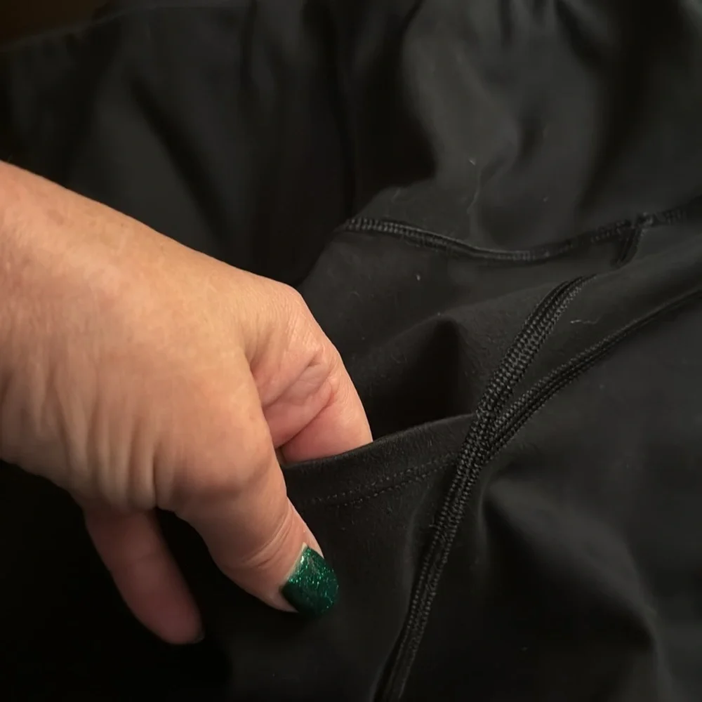 Ewedoos High Waisted Black Yoga Pants with Pockets for Women Leggings w/ Pockets - Picture 7 of 10